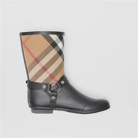 burberry boots with buckle|burberry waterproof boots.